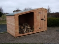 Firewood shed