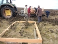 Foundation of a small hut