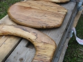 Spalted beech toilet seat